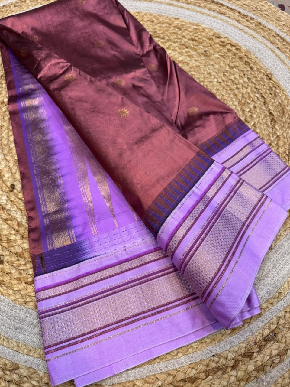 *All New Colours* 

*Exclusive silk ilkal saree*
*Pure silk korvai temple border* with *body butta* design superior quality ilkal saree & contrast blouse 
6.10mtrs length 
Full body pure silk 
Border, pallu & blouse semi silk 