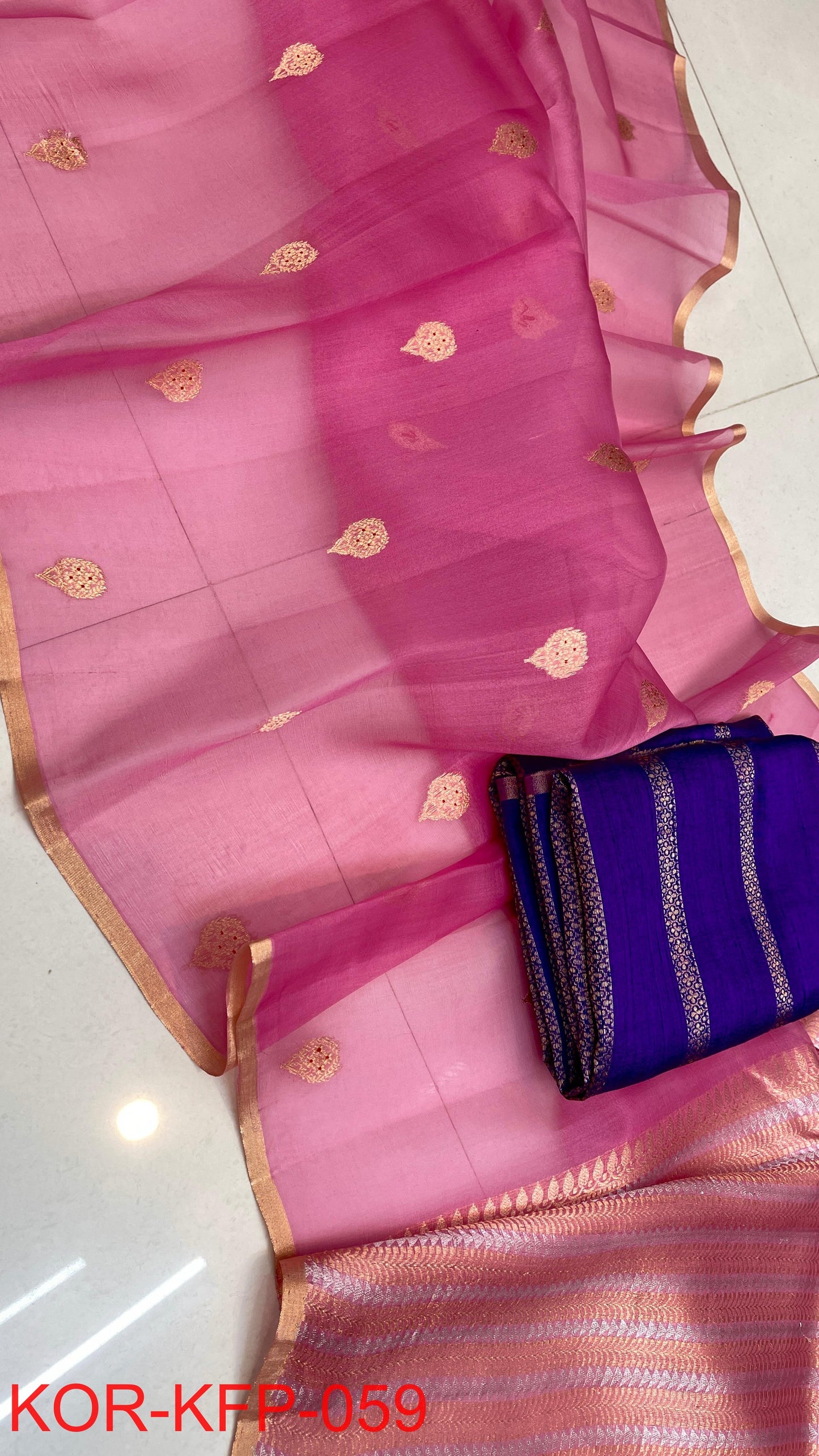 Baya | PURE KORA SILK SAREES