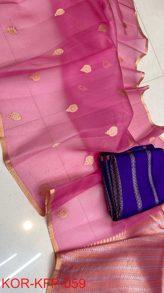 Baya | PURE KORA SILK SAREES