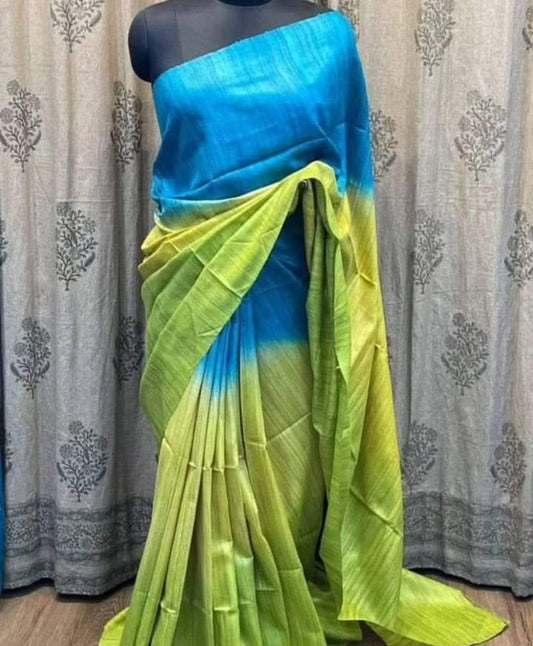 Chavhita | Tussar Ghicha Dyed Saree
