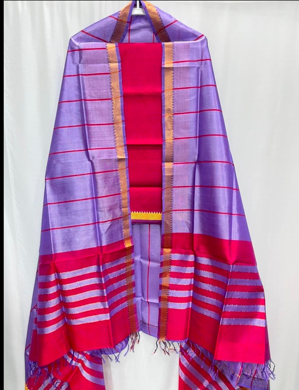 Falaka | Mangalagiri-Pattu-Dress-Material