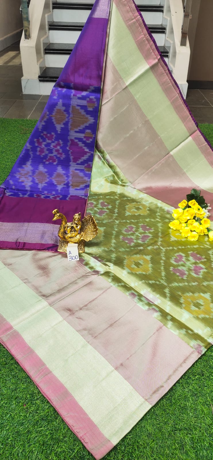 Sagarika-ikkat | ikat design silk sarees