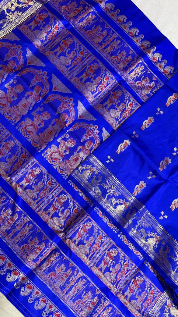 Swarnachari saree.
With silkmark.
Material silk with bp.