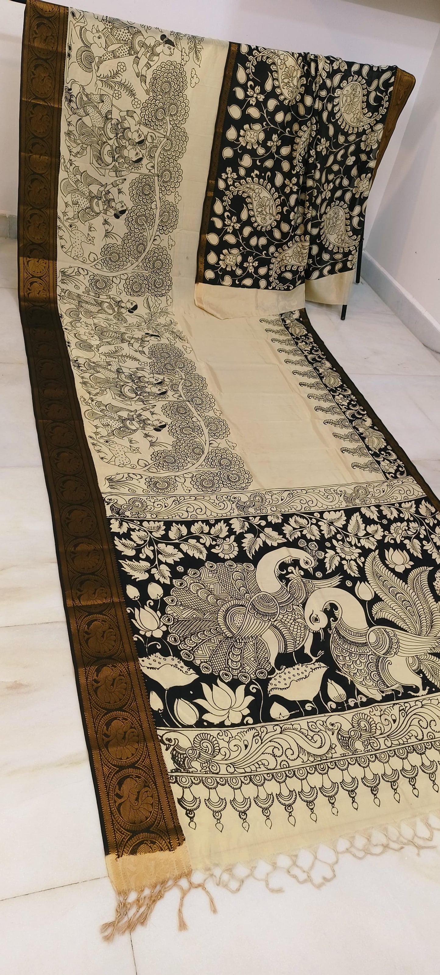 jhoola-kalamkari-saree | Kalamkari-saree