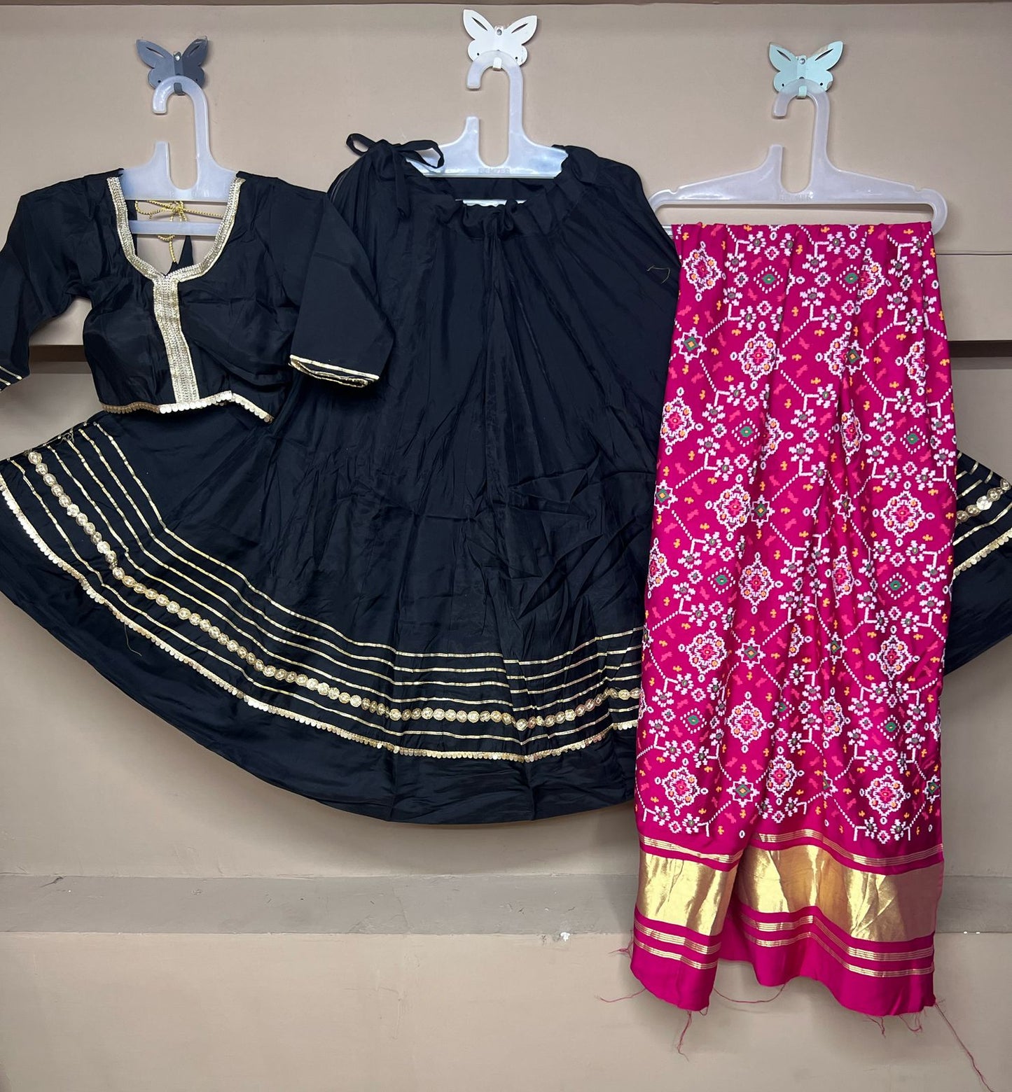 Rivash | Roman Silk Lehenga