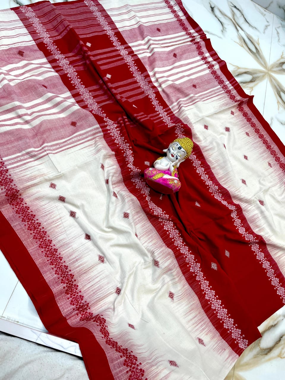 Deeptilata | Dhonekhali Cotton Saree