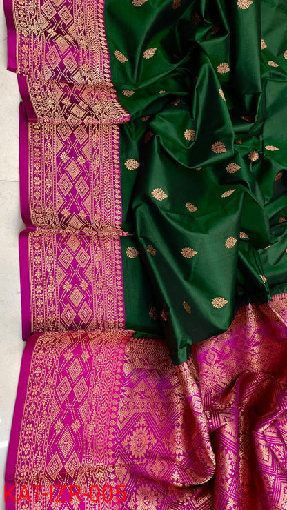 Bodhita | Katan Silk Banarasee Saree