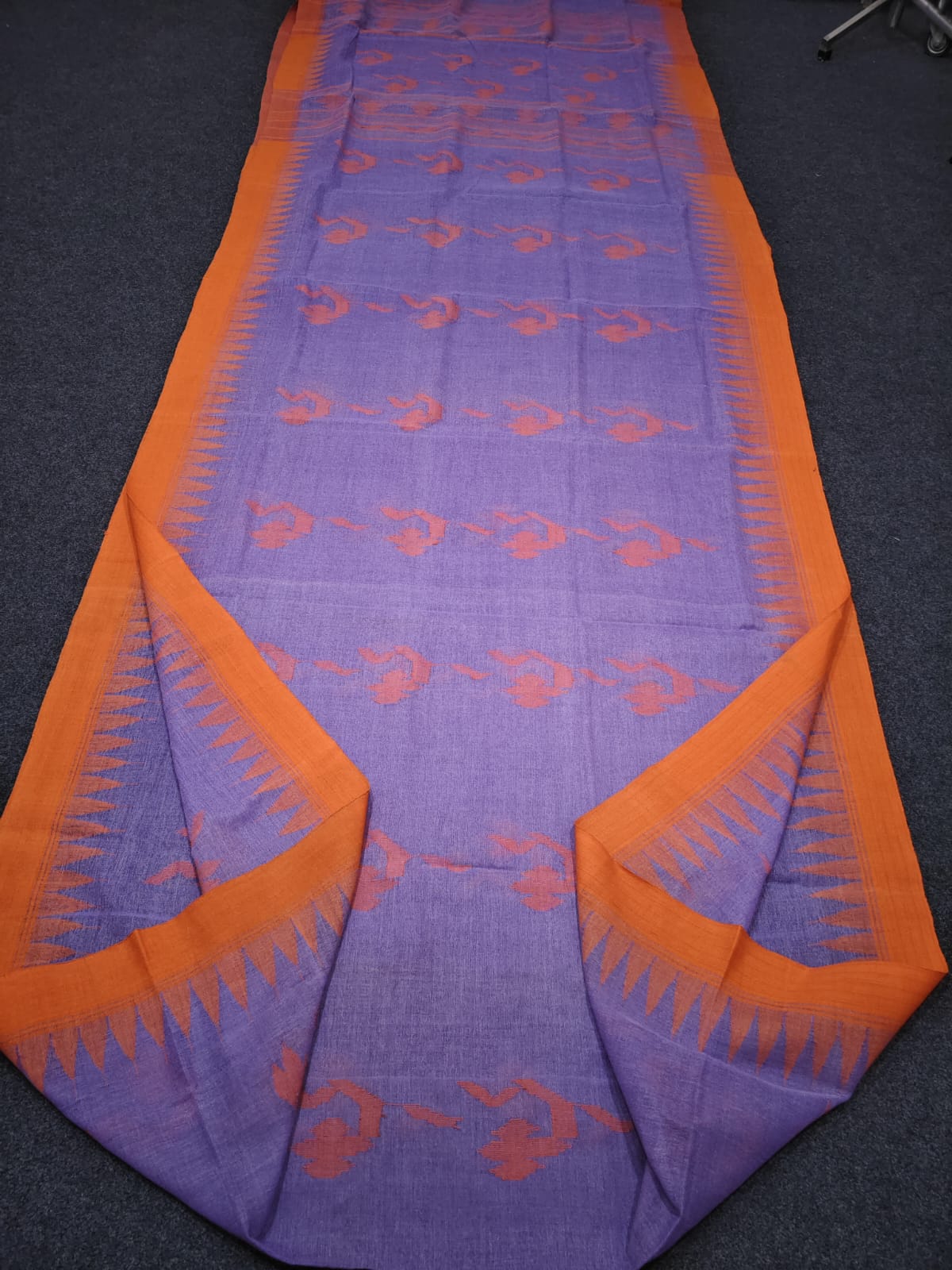 Authentic handloom 
monipuri cotton saree
With bp
