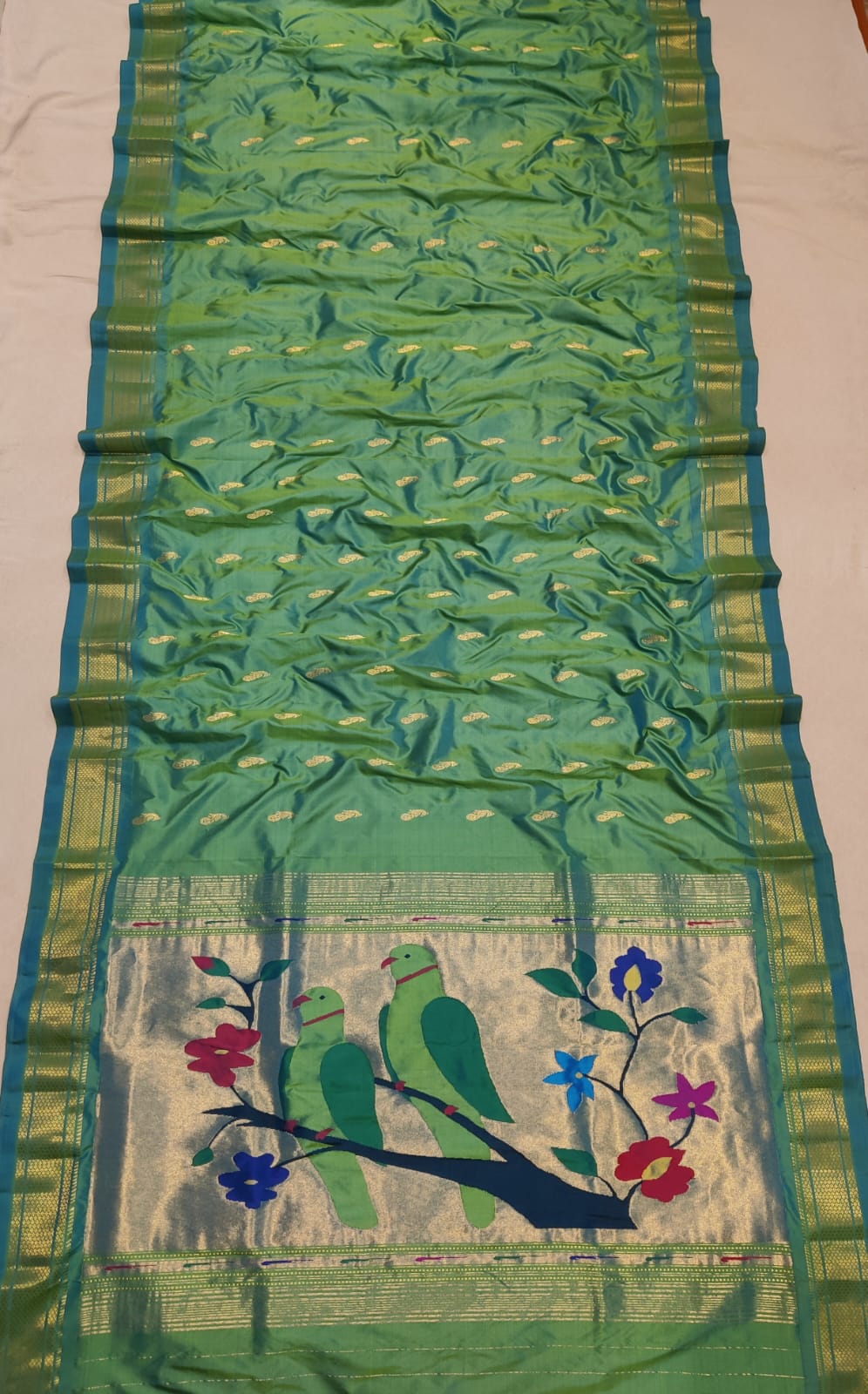 Pavira | Yeola Paithani Pure Silk Saree