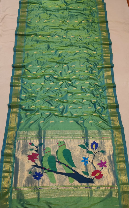 Pavira | Yeola Paithani Pure Silk Saree