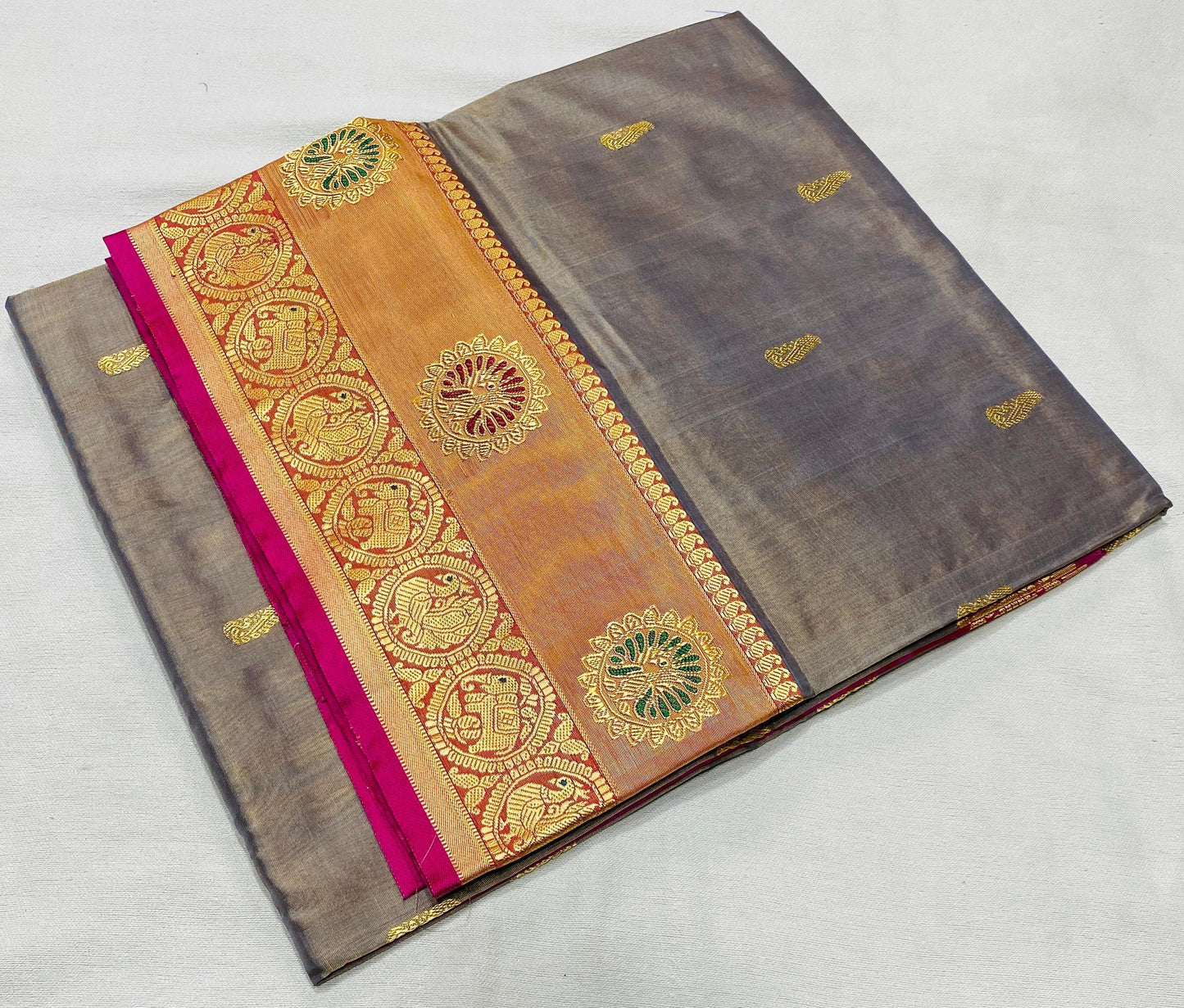 Marani-Peshwai | Peshwai dagina silk sarees