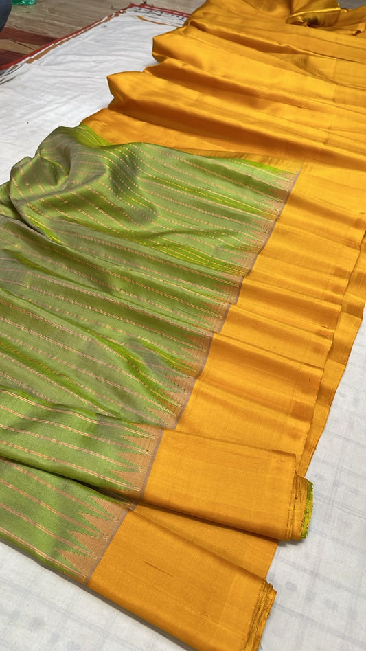 Pure silk handwoven gadwal sarees