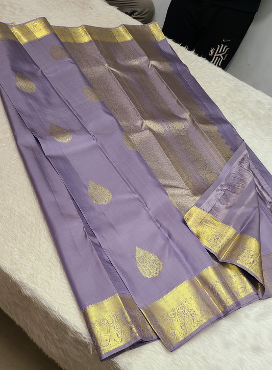Vekkali | 1G Gold Kanjeevaram Saree