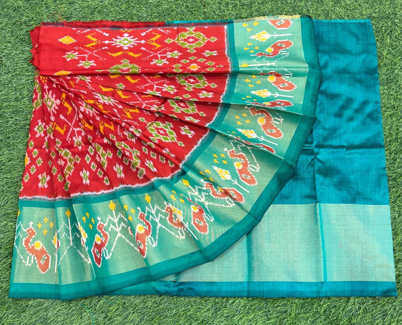 Bhavshila | Pochampally Ikat silk saree