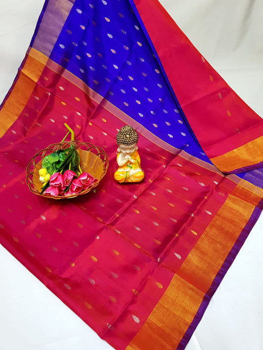 Ulrikaha | Uppada-Pattu-Nakshatra butti-Saree