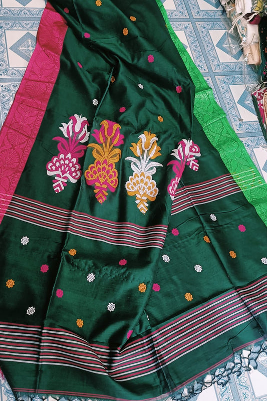 Jayantijaya | Cotton Jamdani Saree