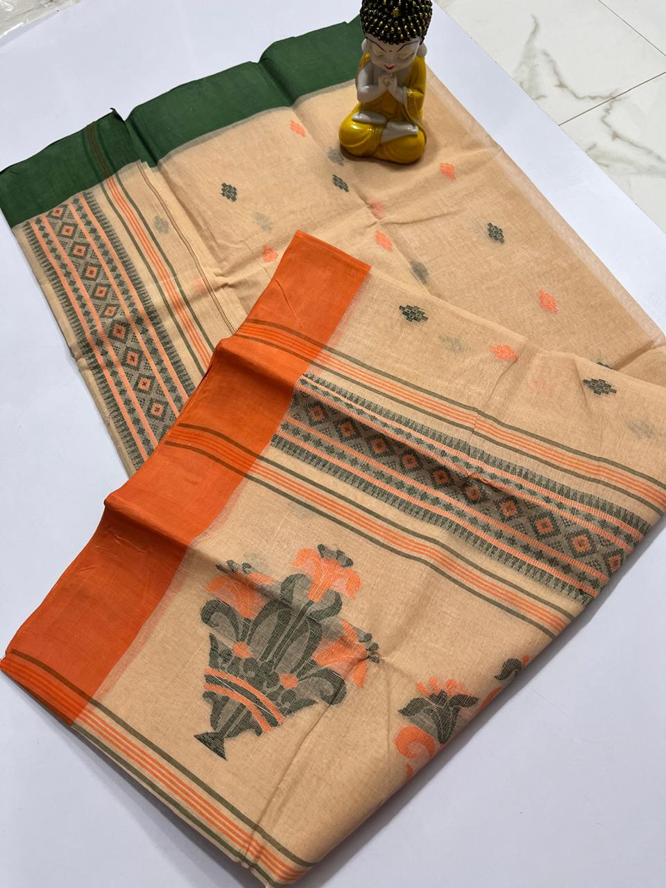 Pure taant cotton jamdani
No bp