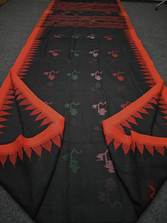 Authentic handloom 
monipuri cotton saree
With bp
