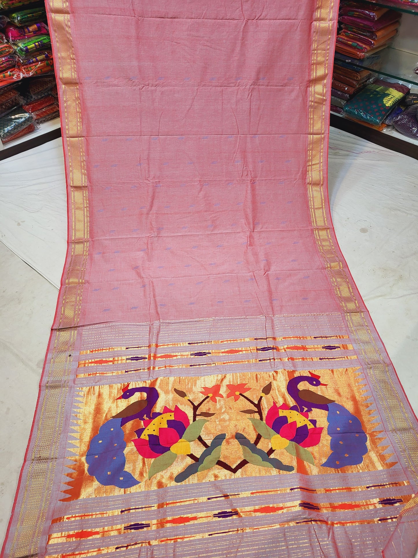 Gauri | Cotton Paithani Saree