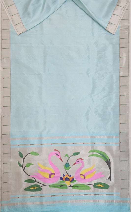 Sinethi | Single Muniya Paithani Silk Saree