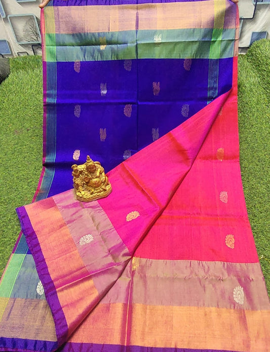 Kumaran-handloom-uppada-pure-pattu-sarees| Handloom Uppada Pure Pattu Sarees