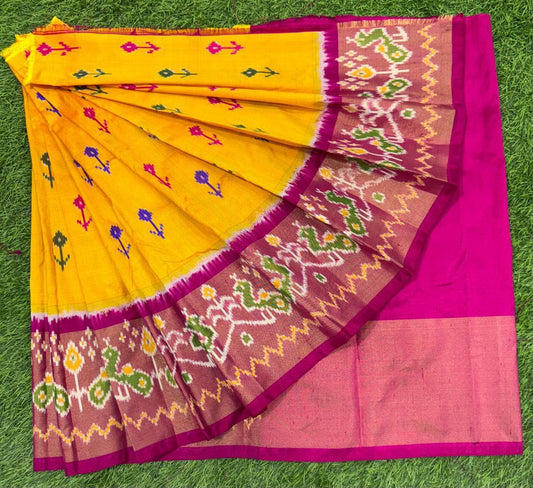 Bhavshri | Pochampally Ikat silk saree