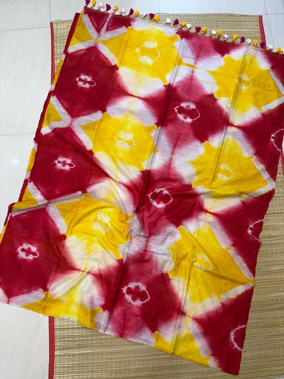 Matka shibori 

With bp