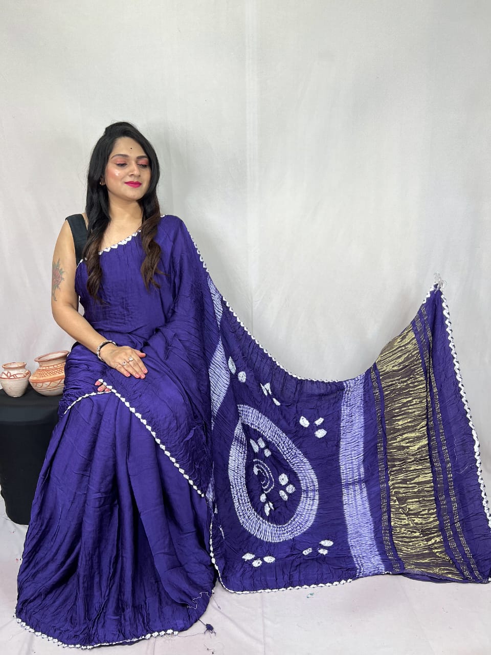 Shintara| Shibori on Modal Silk