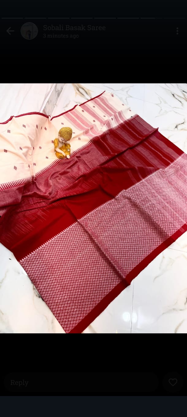 Daminisha | Dhonekhali Cotton Saree
