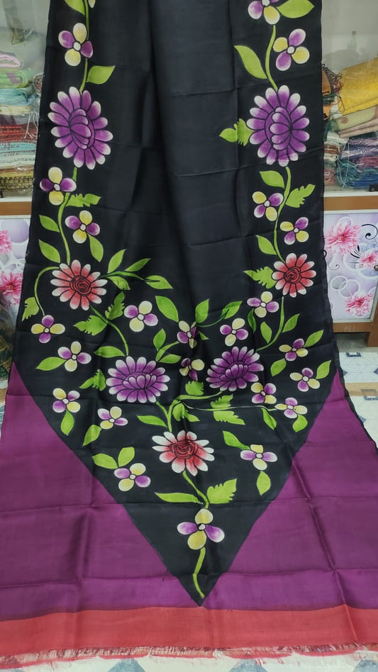 Adilata | Murshidabad Silk Batik Sarees