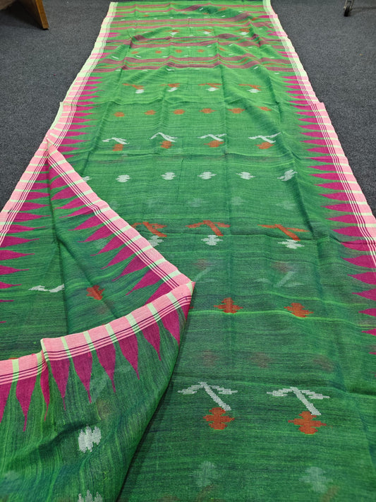 Authentic handloom 
monipuri cotton saree
With bp
