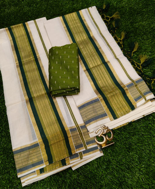 Pure cotton kasavu
