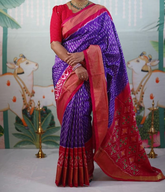 Sue-ikkat-silk-saree | Ikkat-silk-saree