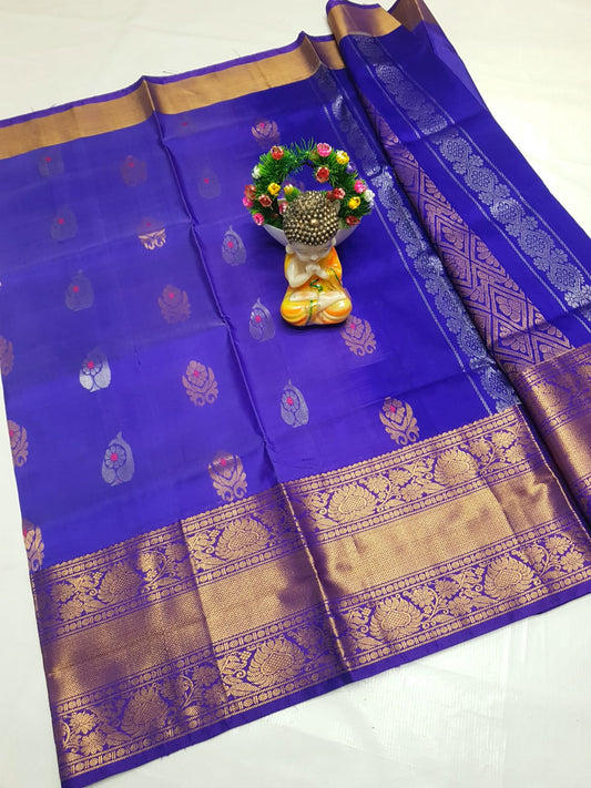 🌹uppada pattu🌹
💐🌹 Kanchi border Kalanjali buta sarees 
 🌹Good quality 💐👌👌👌
 Fabric: uppada pattu/pattu 💐💐