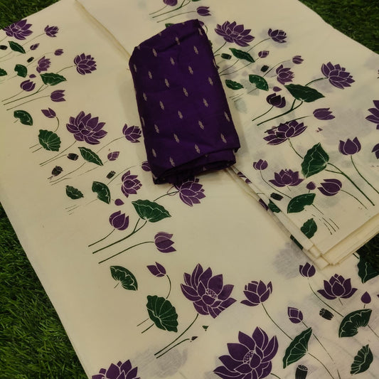 Pure cotton kasavu