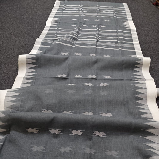 Authentic handloom
 monipuri cotton saree
With bp
