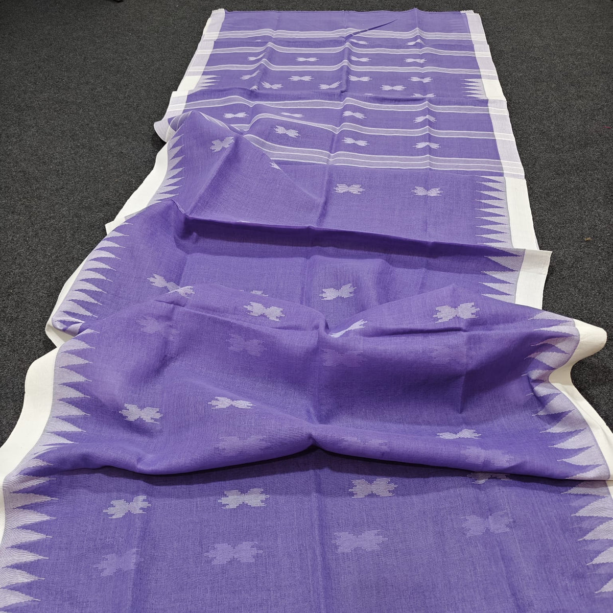 Authentic handloom
 monipuri cotton saree
With bp
