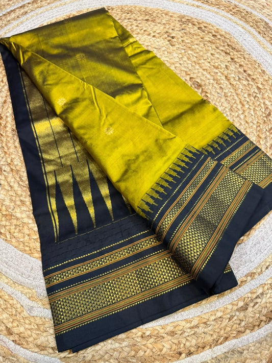 *All New Colours* 

*Exclusive silk ilkal saree*
*Pure silk korvai temple border* with *body butta* design superior quality ilkal saree & contrast blouse 
6.10mtrs length 
Full body pure silk 
Border, pallu & blouse semi silk 