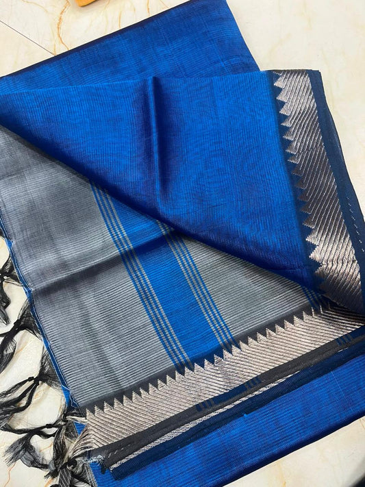 MANGALAGIRI pattu sarees
 with nizam border sarees.

Contrast blouse and pallu.