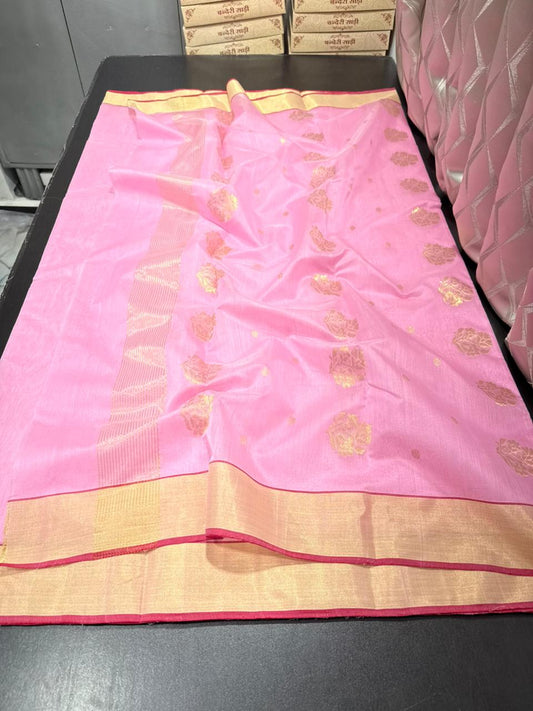 Chandaroopa | Cotton Silk Chanderi Saree