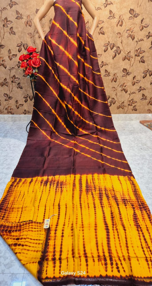 Shimithi | Shibori on Murshidabad Silk