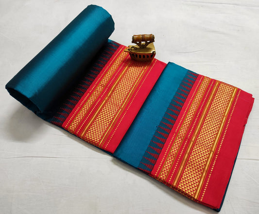 Chaya-ilkal-pure-silk-saree | Plain Ilkal Pure Silk Saree