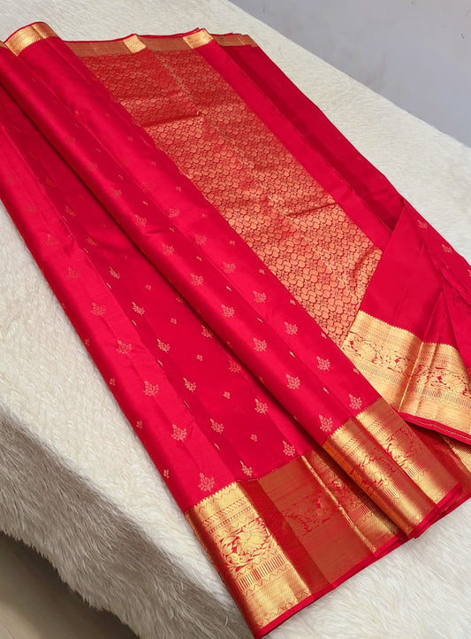 Belai | 1G zari kanjeevaram saree