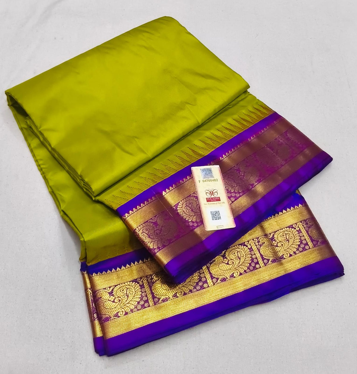 9 yards pure silk kanchipuram saree