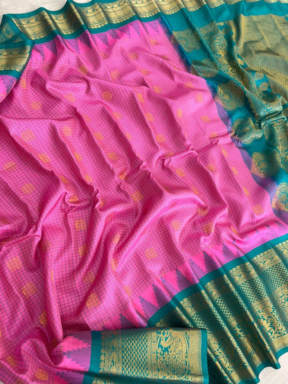 Bhagat Gadwal | Gadwal Sarees in pure Silk