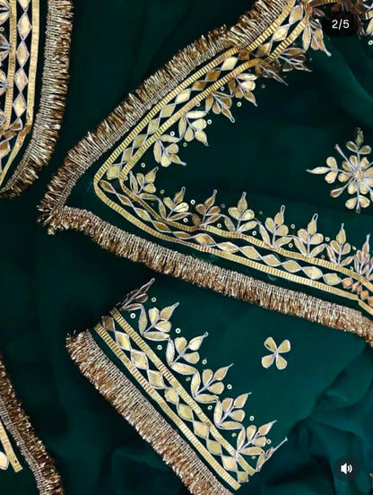 Gaurav | Gota patti Saree