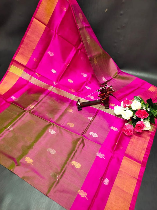Uditiyaa | Pure silk uppada saree