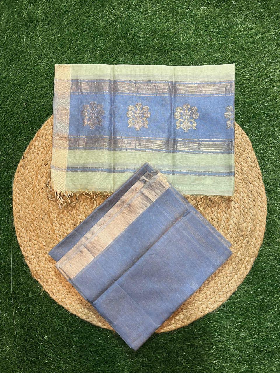 Charuti | Maheshwari fabric set ( Top & dupatta)