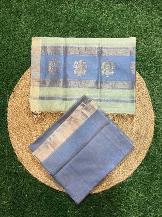 Charuti | Maheshwari fabric set ( Top & dupatta)