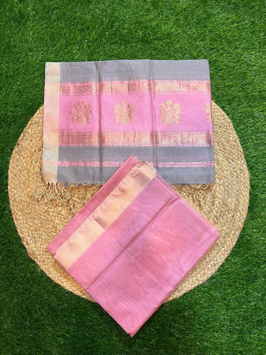 Charumani | Maheshwari fabric set ( Top & dupatta)